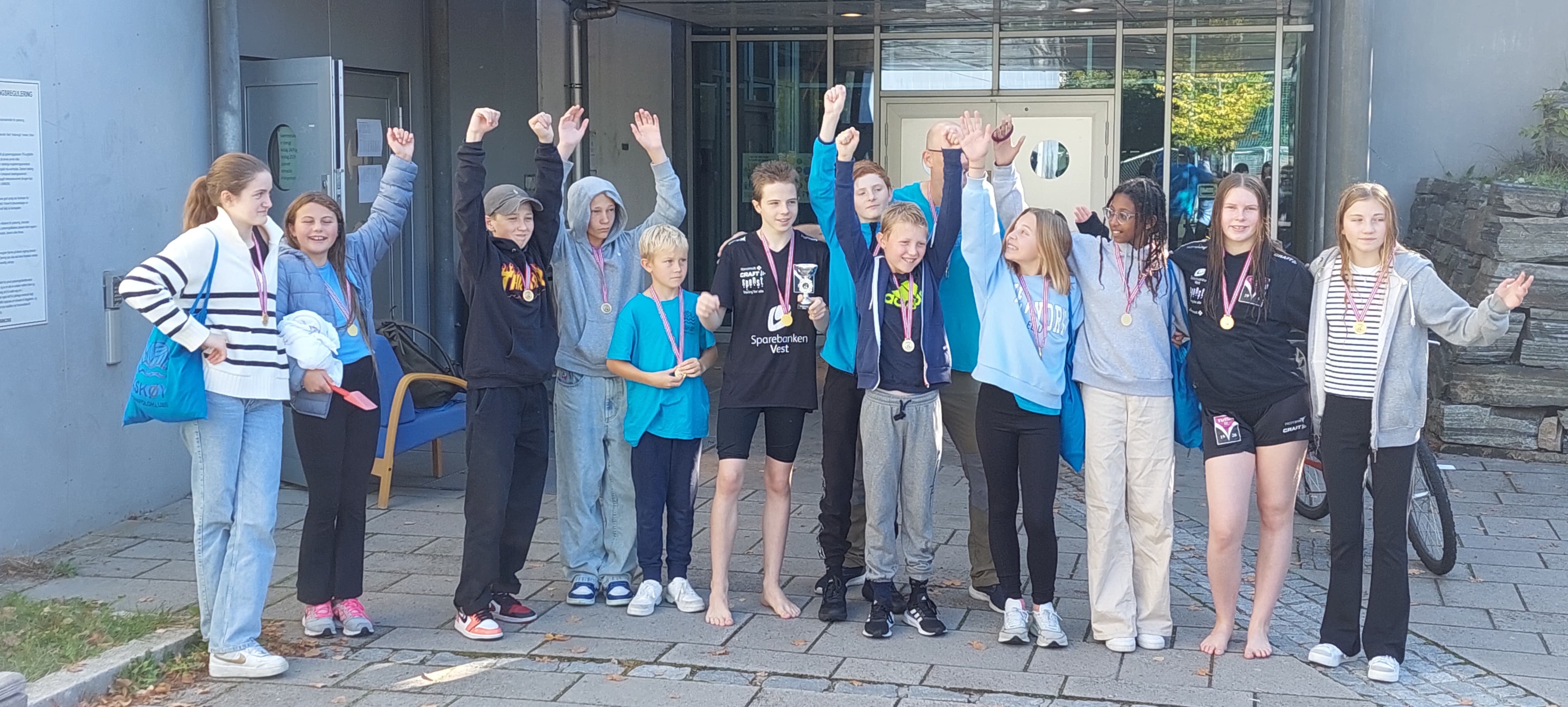 Medalje på NM-junior vannpolo